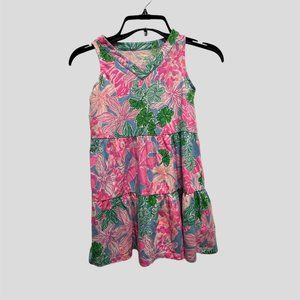 Lilly Pulitzer size 6-7 sleeveless v neck lorina dress